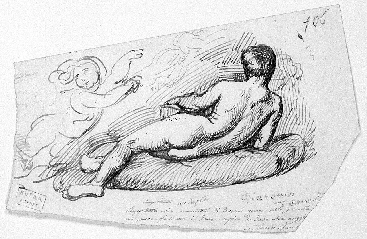 Giovane nudo , Firenze